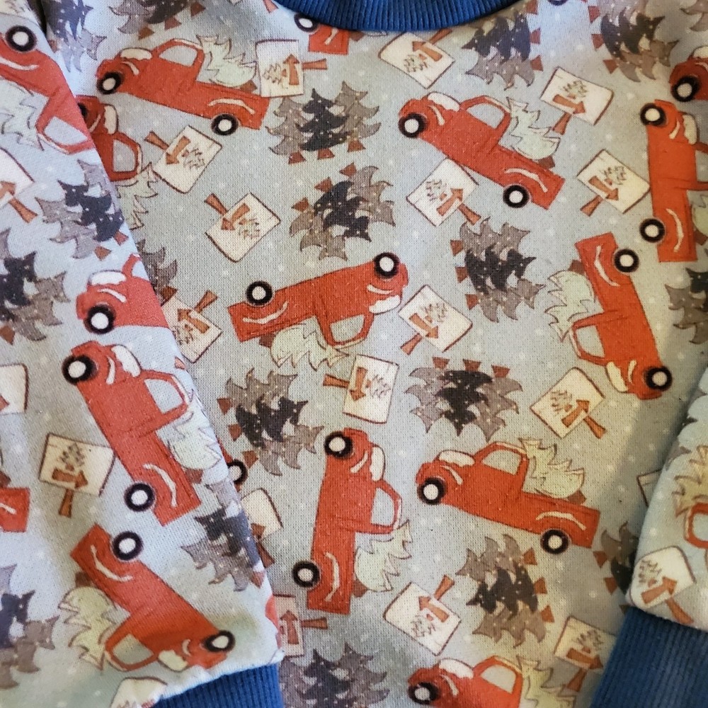 Rustic Chic Christmas Truck 2 pc. Outfit Size 3T